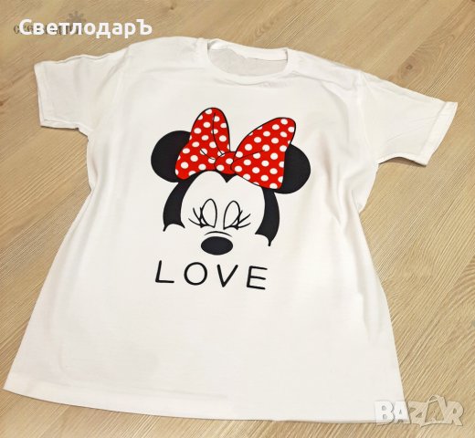 Тениск Мини Маус / Tshirt Minnie Mouse, снимка 1 - Тениски - 31756543