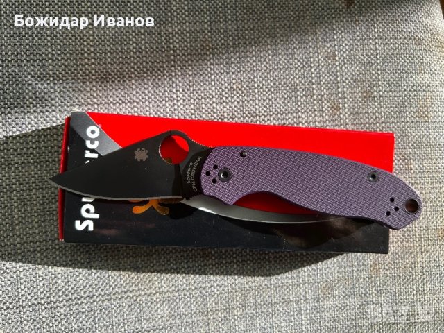 Продавам нож Spyderco Para3 CPM Cruwear