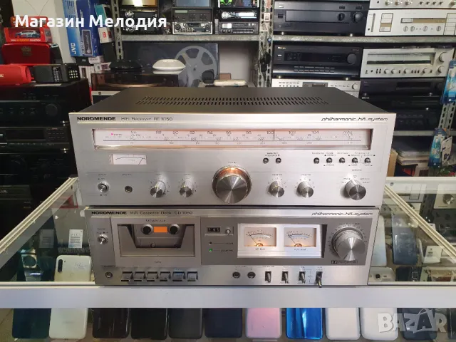 HiFi Ресийвър NORDMENDE RE 1050 + касетен дек NORDMENDE CD 1050, снимка 6 - Ресийвъри, усилватели, смесителни пултове - 47701171