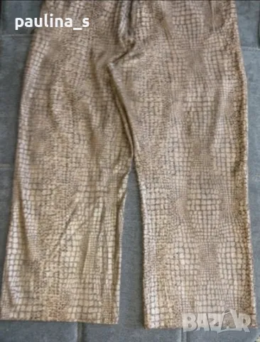 Два броя / Еластични маркови бермуди "Pret a porter" и "Fransa" широки крачоли / голям размер, снимка 17 - Къси панталони и бермуди - 28235377