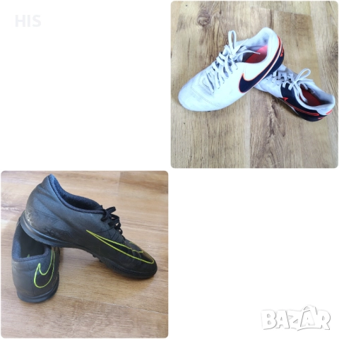 Футболни обувки Nike, кожа 