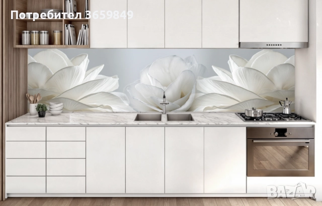 Гръб за кухня от 8 мм МДФ с принт