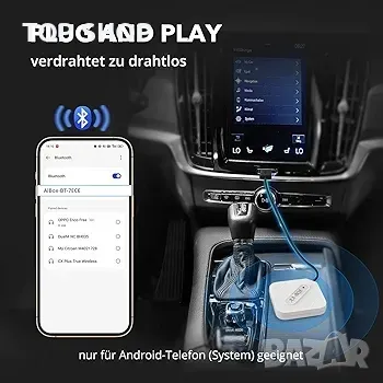 Безжичен адаптер за кола с Android, снимка 4 - Аксесоари и консумативи - 48770536