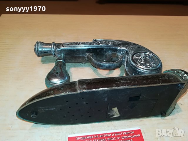 пищов запалка с постамент-внос гърция 2308211105, снимка 10 - Антикварни и старинни предмети - 33894504