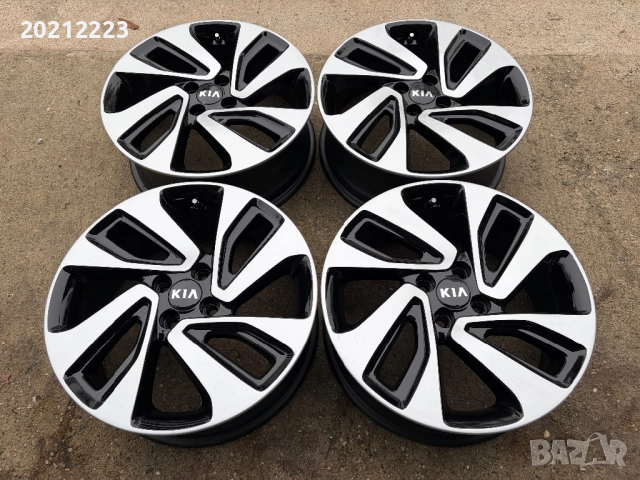 4 броя алуминиеви джанти за Kia Pride,Kia Rio III,IV,Kia Stonic  17, снимка 2 - Гуми и джанти - 52432155