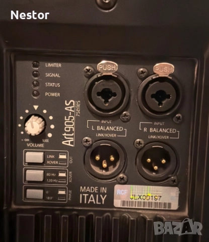 RCF NX M12-A  +  RCF SUB 905-AS  активни тонколони, снимка 4 - Тонколони - 52653808