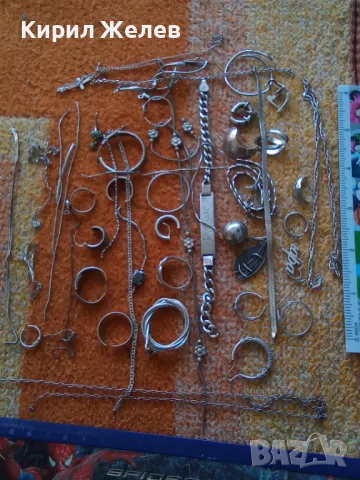 100 грама сребърни накити за поправка за реставрация за части или материал 50660, снимка 5 - Колиета, медальони, синджири - 50243043