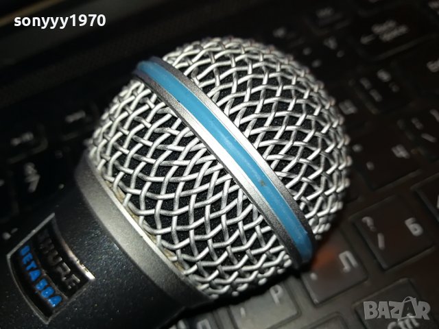 shure beta-микрофон без бутон 3012221935, снимка 16 - Микрофони - 39146509