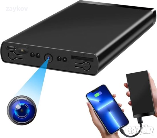 Скрита шпионска камера с HD видео 1080P