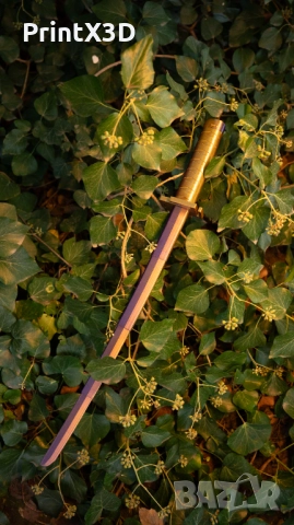 3D Принтиран меч/катана, снимка 2 - Декорация за дома - 52308881