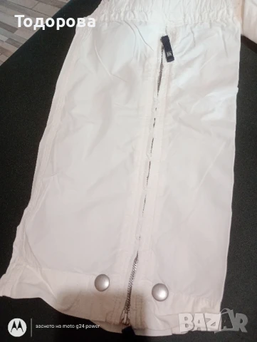 бял мъжки панталон Emporio Armani , снимка 6 - Панталони - 51368503