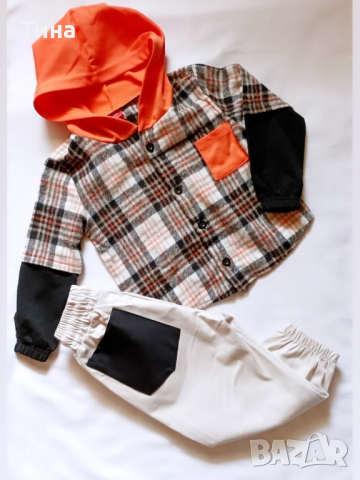💥 Детски комплект за момчета с ризка и панталонче 💥, снимка 2 - Детски комплекти - 44731348