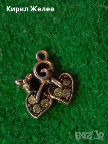 НЕЖНО ФЛОРАЛНО СРЕБЪРНО МЕДАЛЬОНЧЕ СРЕБРО 925 с МИНИАТЮРНИ ФАСЕТИРАНИ ЦИРКОНИ 35450, снимка 11 - Колиета, медальони, синджири - 39367848