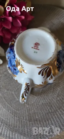 Руски порцелан, Золотой сад,  ЛФЗ , снимка 7 - Сервизи - 55965223