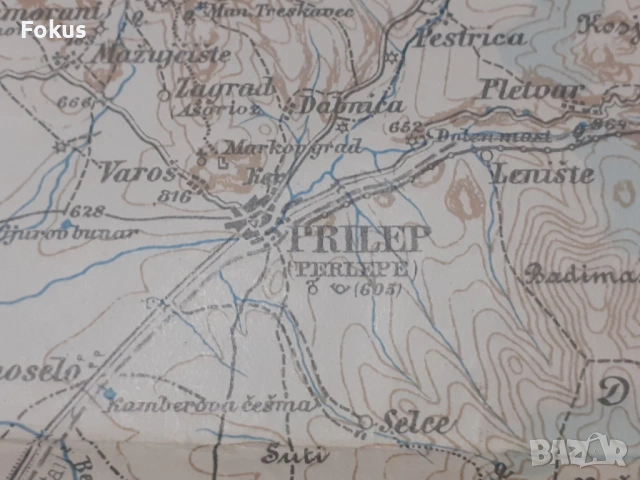 Стара голяма карта на Македония, снимка 7 - Антикварни и старинни предмети - 53281906