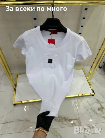 Дамска тениска Hugo , снимка 3 - Тениски - 53558002