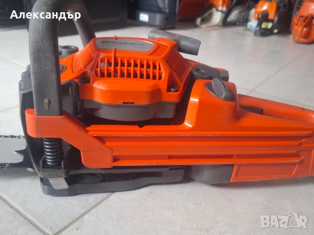 Моторен верижен трион Husqvarna 130 - нова шина + верига, снимка 6 - Градинска техника - 53526351