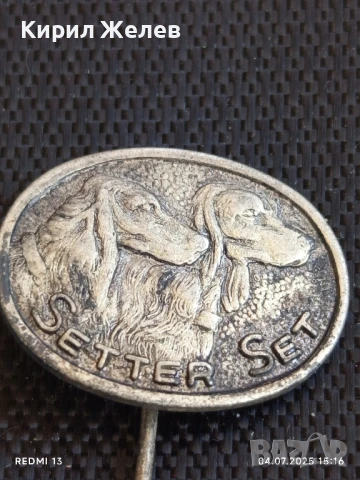 Две значки стари редки SETTER SET, PANAMA за КОЛЕКЦИЯ ДЕКОРАЦИЯ 29757, снимка 3 - Колекции - 50907240