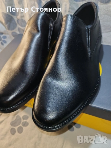 Стилни мъжки обувки от естествена кожа Salamander № 42, снимка 3 - Официални обувки - 53793567