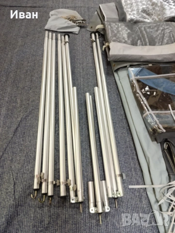 Панорамна тента за каравана MEHLER. Размер 800-835см земя -земя., снимка 13 - Палатки - 53869766