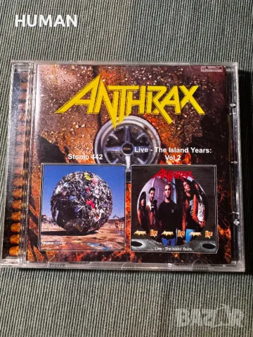 Static-X - Overkill - Iced Earth -Exploited , снимка 8 - CD дискове - 49667867