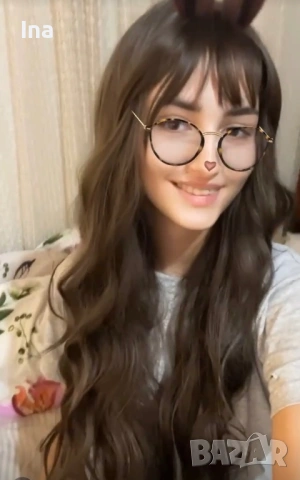 Кестенява дълга перука, снимка 5 - Аксесоари за коса - 52969439