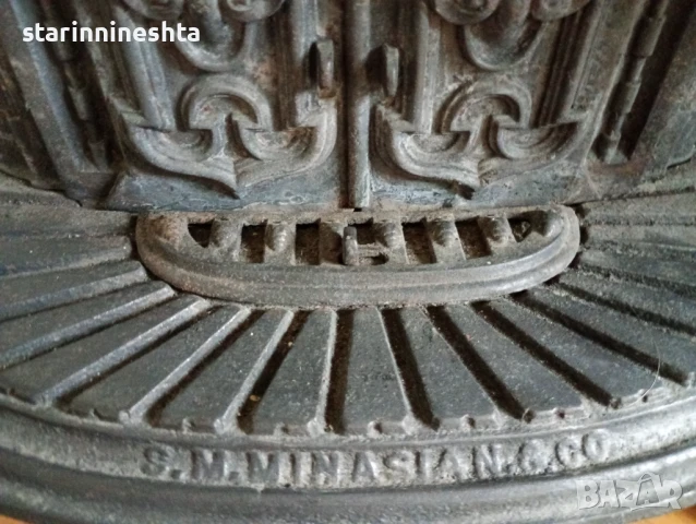 18  век старинна  печка стара печка антикварна камина печка   , снимка 2 - Антикварни и старинни предмети - 51206675