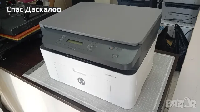 НОВ! Безжичен Wi-Fi лазерен принтер, скенер и копир 3 в 1 HP Laser MFP 135w
