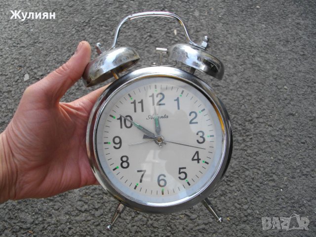 КОЛЕКЦИОНЕРСКИ ГОЛЯМ БУДИЛНИК, снимка 7 - Антикварни и старинни предмети - 44213930