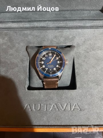 Мъжки часовник Tag Heuer Autavia Chronometer НОВ - 6750.00 лв., снимка 7 - Мъжки - 44273592