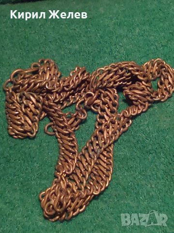 19век СТАР МЕДЕН КЮСТЕК за ДЖОБЕН ЧАСОВНИК РЕТРО ВЕРИЖКА ЛАНЕЦ РЪЧНА МАЙСТОРСКА РЯДКА ПЛЕТКА 29471, снимка 18 - Антикварни и старинни предмети - 37685844