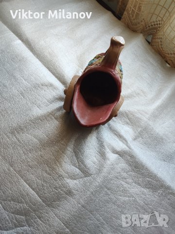 Керамична поставка за бутилка, снимка 4 - Статуетки - 41876237