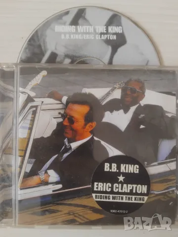 B.B. King & Eric Clapton – Riding With The King - оригинален диск музика, снимка 1 - CD дискове - 49508656