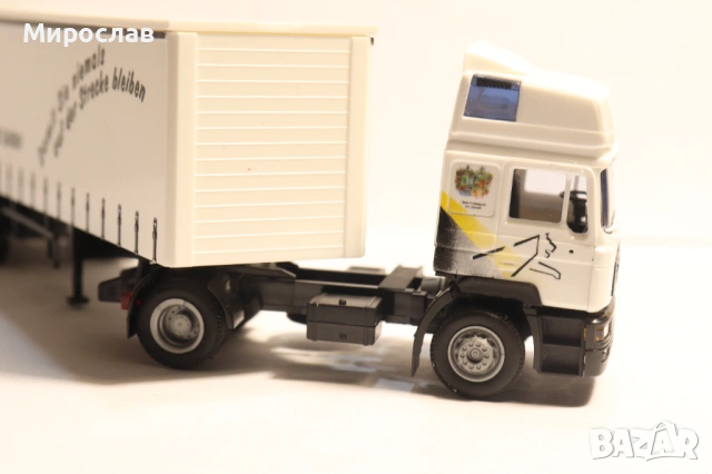 AWM H0 1/87 MAN TIR ВЛЕКАЧ КАМИОН МОДЕЛ КОЛИЧКА, снимка 4 - Колекции - 53385434