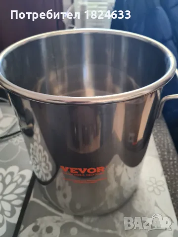 НОВА Вакуумна камера неръждаема стом, 3 галона / 11 л Ф=23см H=27см, снимка 8 - Други машини и части - 48959742