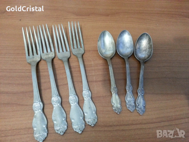  руски  прибори за хранене мнц , снимка 3 - Антикварни и старинни предмети - 22925483