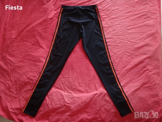 Оригинален тъмно син клин Adidas Originals Active Icon 3-Stripe Leggings, снимка 3 - Клинове - 40546482
