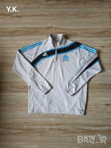 Оригинално мъжко горнище Adidas Climacool x F.C. Olympique Marseille, снимка 1 - Спортни дрехи, екипи - 44383651