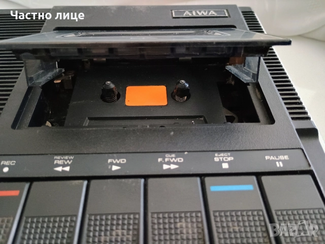 ПРОМОЦИЯ! ОРИГИНАЛЕН Запазен касетофон с диктофон AIWA TP-770, снимка 3 - Радиокасетофони, транзистори - 52934281