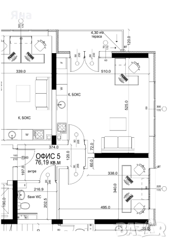 Двустаен апартамент без комисионна. Директно от Инвеститор