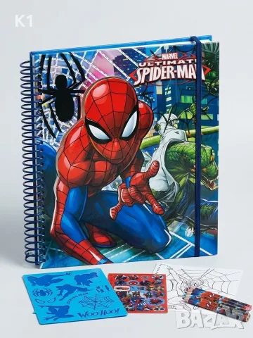 Творчески Комплект за оцветяване Спайдърмен, Spiderman рисуване