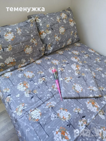 спален комплект приста, снимка 2 - Спално бельо и завивки - 52623192