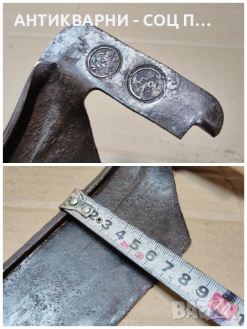 Стара Кована Руска Коса. / НОМЕР 1621., снимка 7 - Антикварни и старинни предмети - 53670700