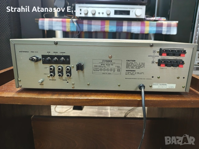 FISHER RS-140 AM/FM Стерео Ресивър, снимка 9 - Ресийвъри, усилватели, смесителни пултове - 40501281