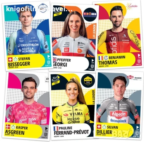 Албум за стикери Панини Тур дьо Франс 2025 (Panini Tour de France 2025), снимка 4 - Колекции - 50469405