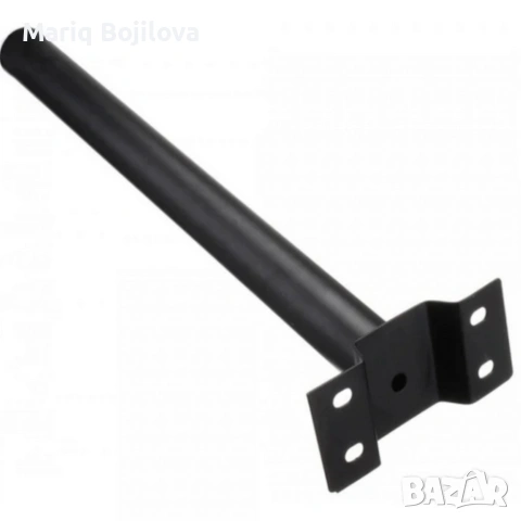 Стойка за соларно осветително тяло Φ48 × 50 см – здрава стоманена стойка за монтаж, снимка 5 - Други - 53613871