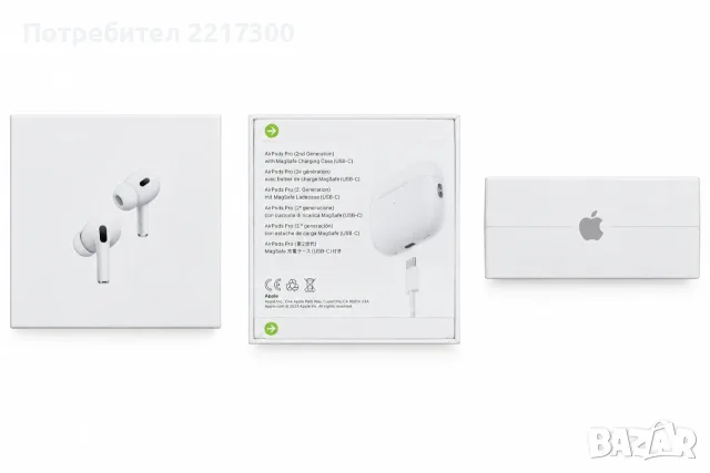 Apple AirPods Pro (2nd Generation), снимка 2 - Безжични слушалки - 56322636