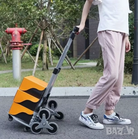 1бр/ Сгъваема количка за катерене по стълби – товароносимост до 70 кг