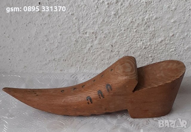 Разни различни отварачки: Дървена обувка отварачка, куче, месинг, бронз, метал, дърво, обувалка, снимка 6 - Статуетки - 39790884