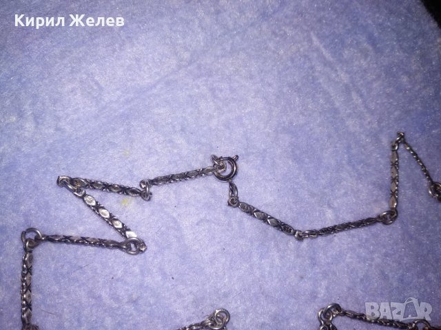 ПРЕВЪЗХОДНО СРЕБЪРНО ДИЗАЙНЕРСКИ АРТ МОДЕЛ КОЛИЕ ВИСОКА ПРОБА СРЕБРО с ЦИРКОН РЪЧНА ИЗРАБОТКА 36159, снимка 11 - Колиета, медальони, синджири - 39547567